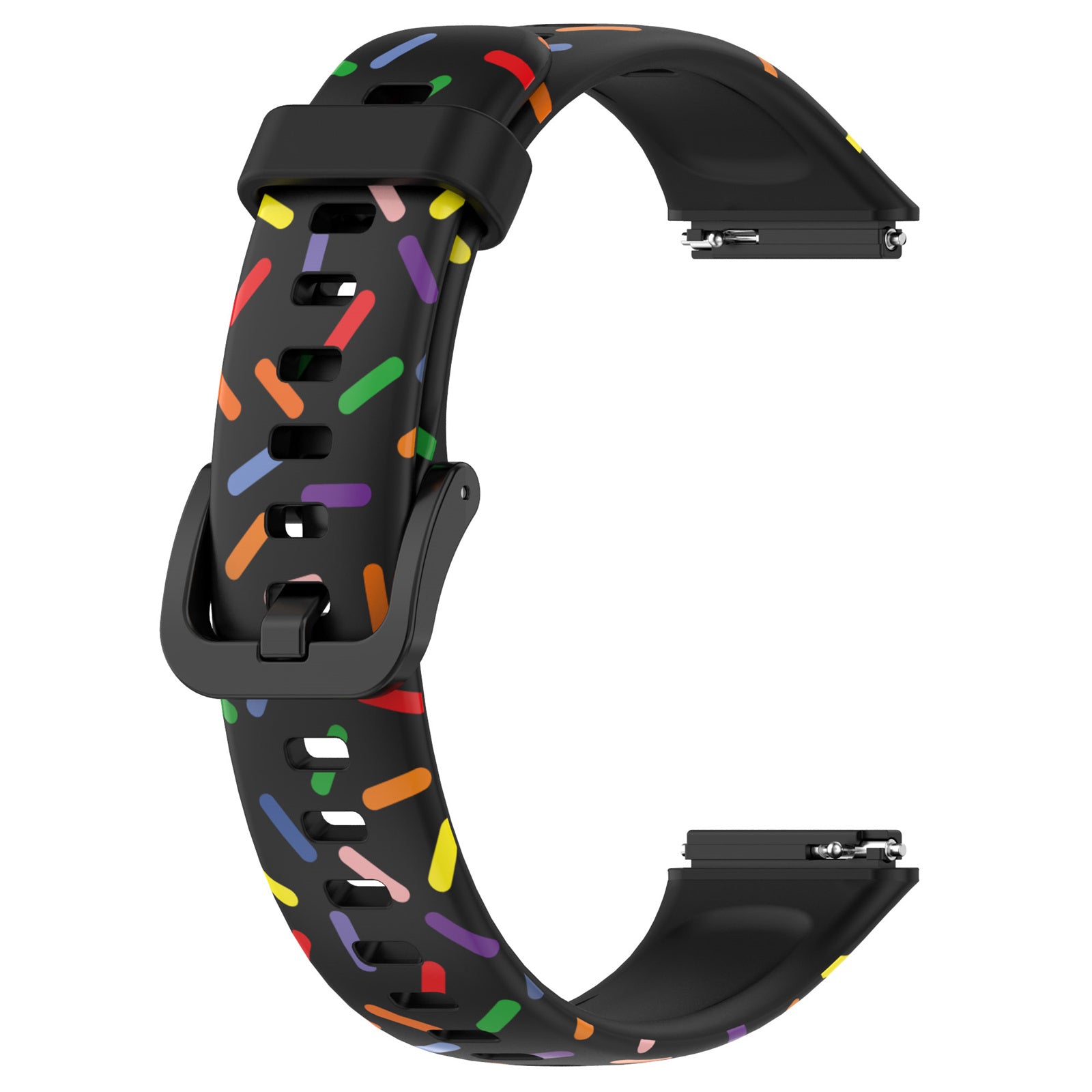 For Huawei Band 7 Colorful Spotted Wrist Band Replacement Silicone Watch Strap For Huawei Band 7 Colorful Spotted Wrist Band Replacement Silicone Watch Strap